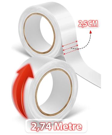 Walker Tape Ultra Hold Roll Tape - Prosthetic Hair Tape Roll 1" X 3 Yds (2.5CM X 2.74M) - Buy Online on GoSupps.com