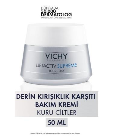 Vichy Moisturizing Anti-Wrinkle Care Cream Restorative Effect on the Skin For Dry Skin 50ml GK.69