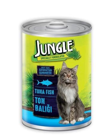 Jungle Tuna Canned Cat Food 415 gr