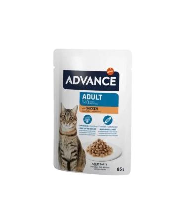Advance Chicken Pouch Canned Adult Cat Food 85 gr