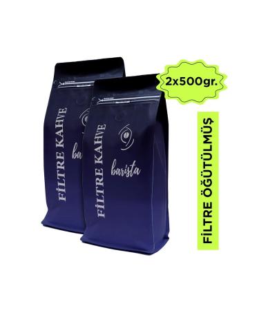 Blendblack Barista Filter Coffee 1000gr (2X500GR GROUND)