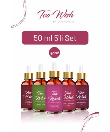TOO WISH OIL 50ml Set of 5