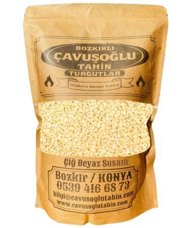 Bozk rl avu o lu Raw (NOT ROASTED) White Sesame 1000g - Buy Online on GoSupps.com