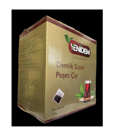 Yenidem YEN DEM SQUARE TEAPOT FILTERING TEA BAG 3 KG HOME TYPE