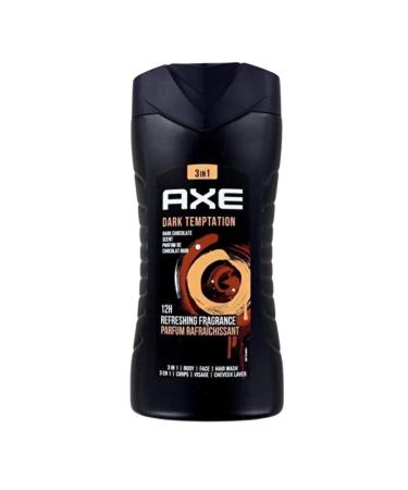 Axe Dark Temptation Shower Gel & Africa 3in1 Men's Shower Gel 250ML 3 Piece Set - Buy Online on GoSupps.com