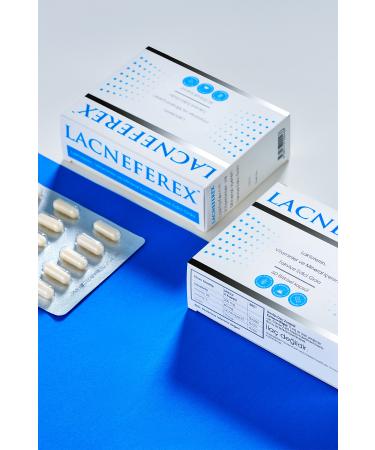 Imuneks Lacneferex Lactoferrin Vitamins and Minerals Containing Supplementary Food 60 Capsules - Buy Online on GoSupps.com