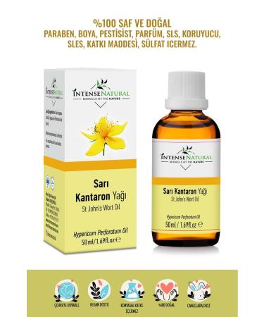 Intense Natural St. John's Wort Oil 50 ml 0 Pure and Natural St. John's Wort Oil