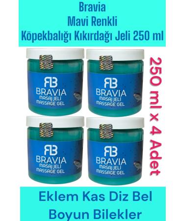 Bravia Shark Cartilage Cream 250 ML 4 PIECES - For Your Pains