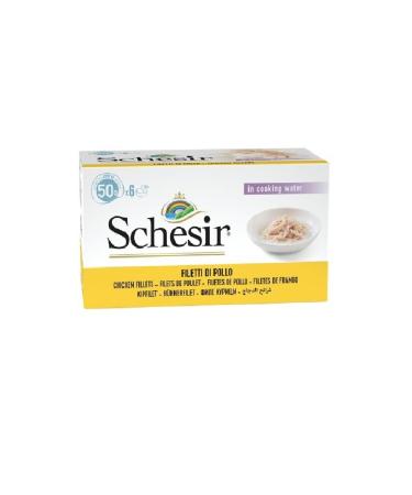 Schesir Multipack Chicken Cat Canned Food 6 X 50 Gr.