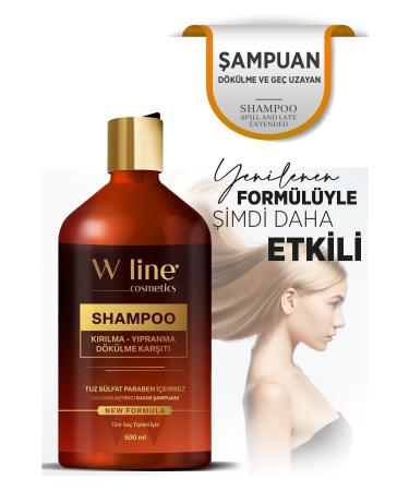 wline Salt-Free Paraben-Free Sulfate-Free Shampoo for Slow-Growing Hair - Buy Online on GoSupps.com
