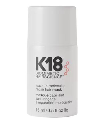 K18 Leave-in Molecular Repair Hair Mask - Hair Care Mask 15 ml