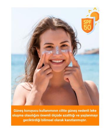 The Vivia Anti-Spot High Protection Spf50 Face Sun Cream All Skin Types 50 ml - Buy Online on GoSupps.com