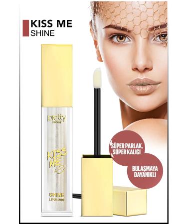 pasajdanal Pretty Beauty Kiss Mee Shine Lipgloss 24 Hours Lasting Lipstick No:6 - Buy Online on GoSupps.com
