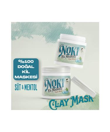 Noki Clay Mask - Milk & Menthol | Anti-Acne and Blackhead 2x:pcs