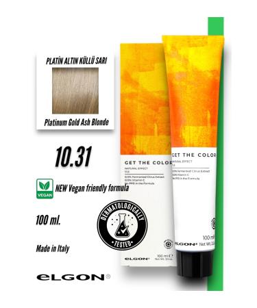 Elgon Get The Color 10.31 Professional Hair Dye (100 ml.) (Oxidizer-free)
