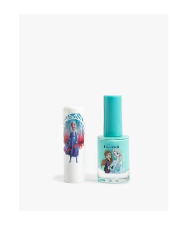 Koton Frozen Licensed Lip Moisturizer and Nail Polish Set