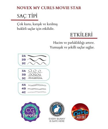 NOVEX My Curls Movie Star - Extra Shine Leave-In Curl Defining Conditioner 1kg - Buy Online on GoSupps.com