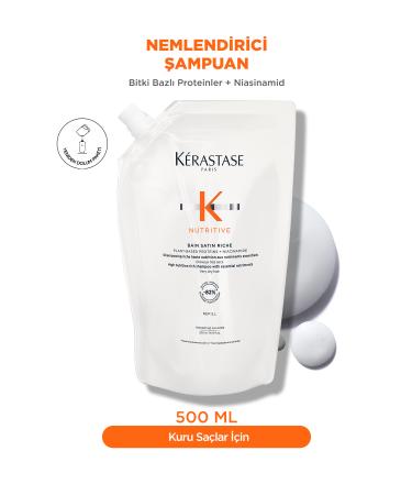 Kerastase Nutritive Bain Satin Riche Intense Moisturizing Shampoo 500 ml