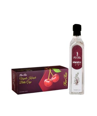 FORTEA Cherry Tea and Rosemary Water