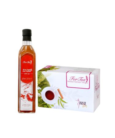 FORTEA Herbal Tea and Cherry Stalk Corn Tassel Water