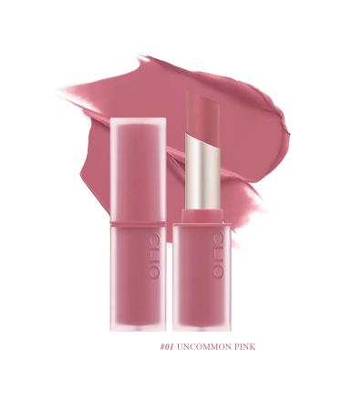 CLIO Soft Textured Light Matte Lipstick CLIO Chiffon Mood Lip (01 Uncommon Pink)