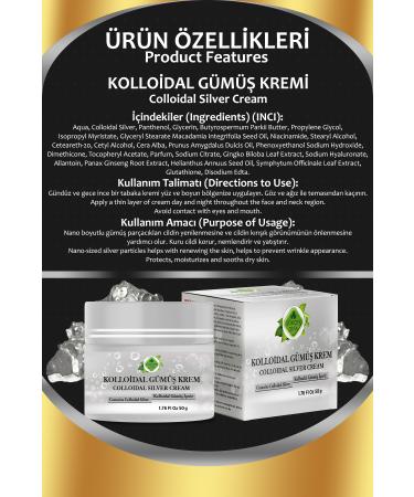 Gokcek Healing Colloidal Silver Cream - Buy Online on GoSupps.com