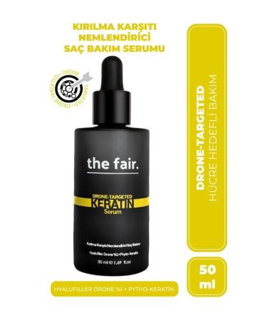 The Fair the fair. Drone-targeted Keratin Anti-Breakage Vegan Hair Serum 1% Hyalufill Drone Keratin 50 ml
