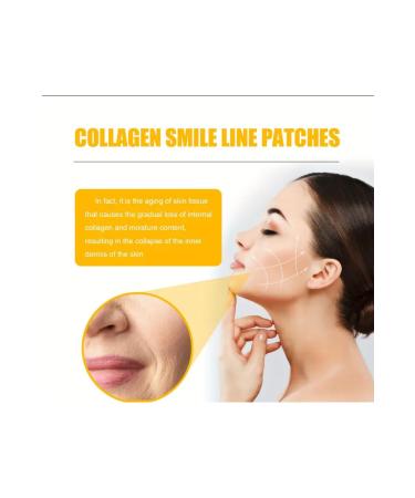 ESRA ELEM Collagen Supported Cheek Tapes Helping to Reduce Wrinkles Smile Line Tapes Smile Line - Buy Online on GoSupps.com
