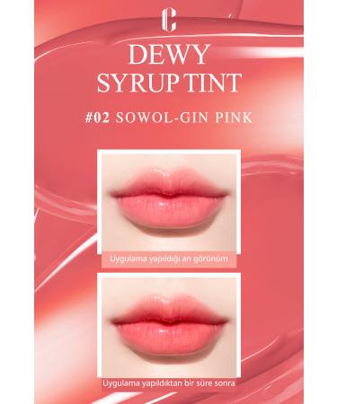CLIO Shimmering Moisturizing Long-Lasting Tint Clio Dewy Syrup Tint (02 Sowol-Gil Pink) - Buy Online on GoSupps.com