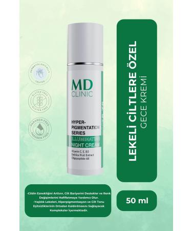 Md Clinic Brightening and Anti-Aging Night Cream for All Skin Types - Buy Online on GoSupps.com