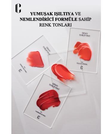 CLIO Clio Dewy Syrup Tint (04 Peachy Spring) - Moisturizing Long-Lasting Tint in Luminous Colors - Buy Online on GoSupps.com