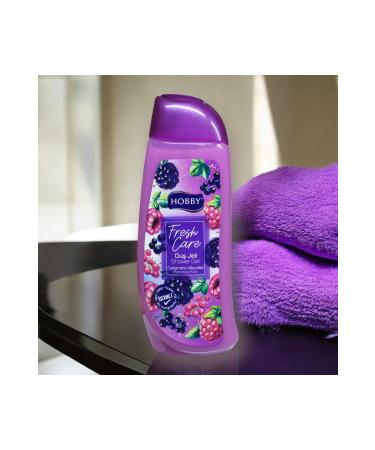 Hobby FRESH CARE BLACKBERRY & RASPBERRY Refreshing Fruits Shower Gel 500ml - Buy Online on GoSupps.com