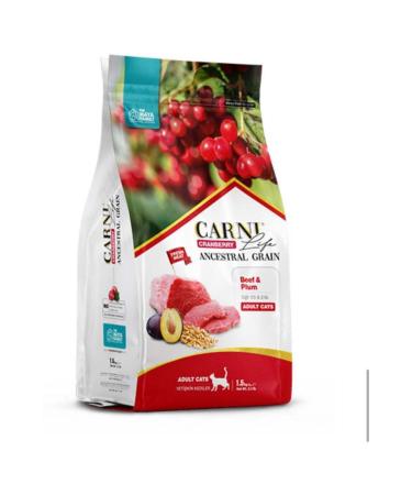 CARNI LIFE Carni Life Steak Meat and Plum Adult Cat Food (10 KG)