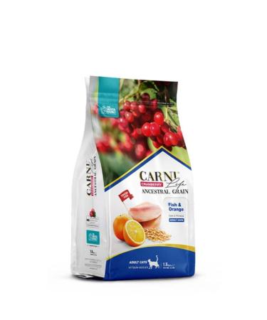 CARNI LIFE Carni Life Cranberry Fish & Orange Adult Cat Food (1.5 KG)