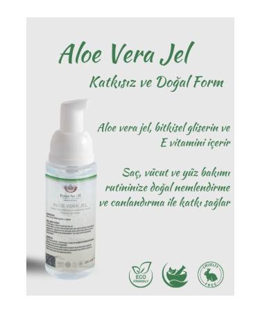 Troya No17 Aloe Vera Gel - Fresh Production Without Additives 250 ML
