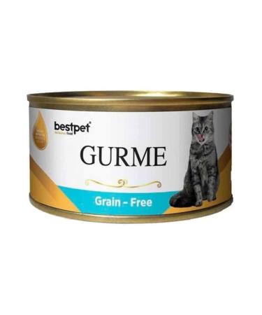 Best Pet Gourmet Jelly Tuna Fish Adult Canned Cat Food 100 Gr