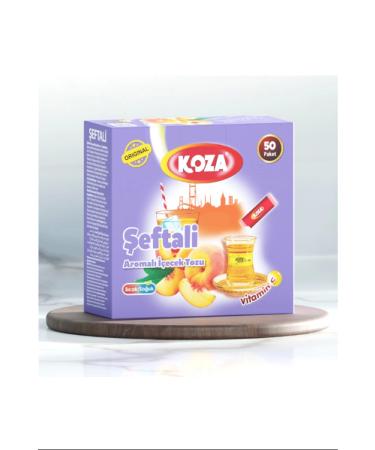 Koza Single Use Peach Flavored Powder Drink 50's