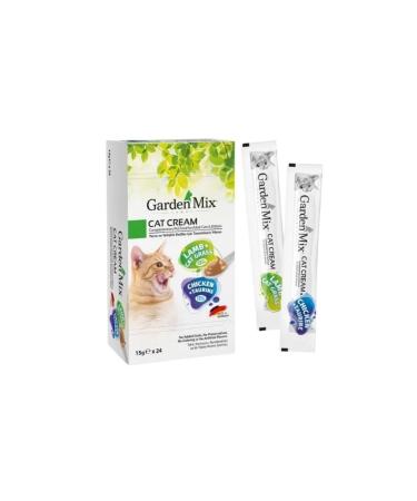 Your Garden Mix Lamb and Chicken Liquid Cat Food 15 Gr 24 Pieces