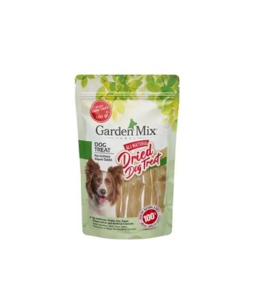 Garden Mix Dried Lamb Head Skin Dog Treats 100 Gr