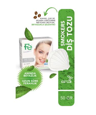 Fe Smokers Tooth Powder 50 gr (SMOKERS)