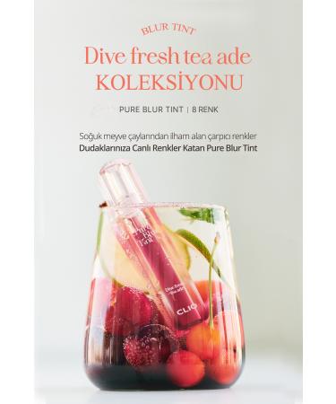 CLIO Blur Effect Tint Clio Pure Blur Tint (04 Tender And Juicy Cherry) (Dive Fruits Tea Ade) - Buy Online on GoSupps.com