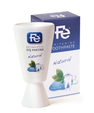 Fe Whitening Toothpaste Natural 90 gr - Buy Online on GoSupps.com