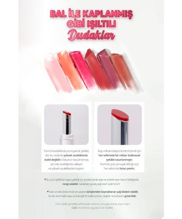 CLIO Intensely Pigmented and Shiny Lip Balm Clio Crystal Glam Balm (04 Honey Apple) - Buy Online on GoSupps.com