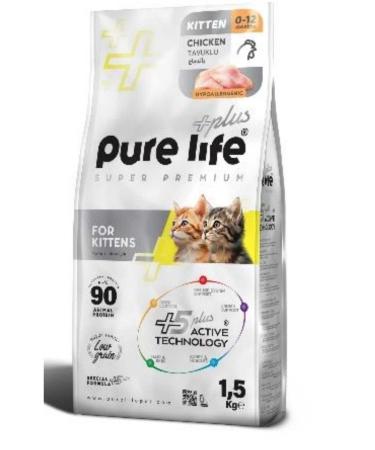 PureLife PLUS CHICKEN KITTEN CAT FOOD 1.5 KG