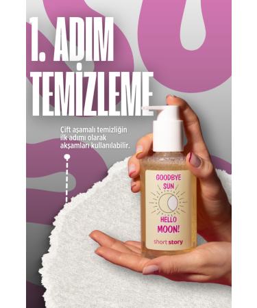 short story Goodbye Sun Hello Moon! Botanical Facial Cleansing Oil Green Tea Jojoba Vitamin E Multi Formula - Buy Online on GoSupps.com