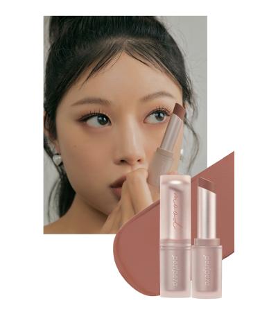 PERIPERA Matte Finish and Long-Lasting Stick Lipstick PERIPERA Ink Mood Matte Stick (12 Hip Brown)