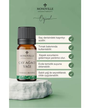 Monoville Tea Tree Oil 10 ml Rosehip Seed Oil 30 ml 0 Pure and Natural (Tea Tree and Rosehip Oil) - Buy Online on GoSupps.com