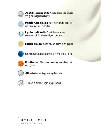 Heraflora Pure Lift Eye Contour Anti-Aging and Moisturizing Cream-Peptide Hyaluronic Acid Bacillus 15 ml - Buy Online on GoSupps.com