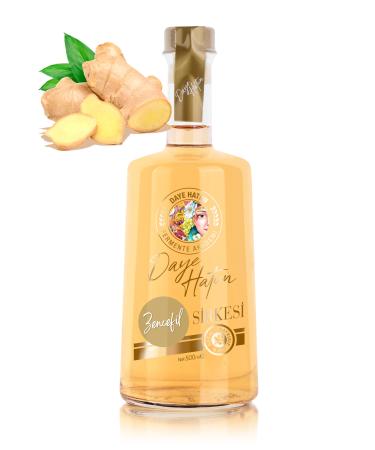DAYE HATUN Ginger Vinegar / Ginger Vinegar (Natural Fermented Live Vinegar / Nat. Ferm. / 500 Ml)