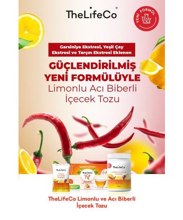 TheLifeCo Lemon Cayenne - Lemon Cayenne Drink Powder 150g - Buy Online on GoSupps.com